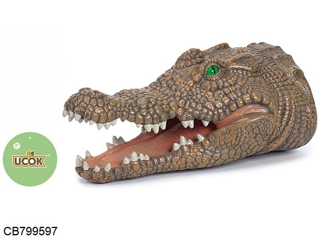 Crocodile hand puppet
