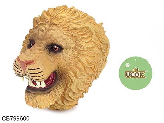 Lion hand puppet