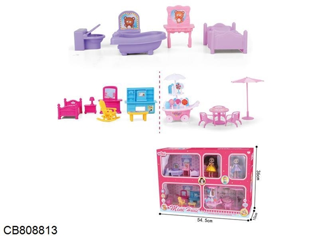 Home 3-in-1 D Toy House