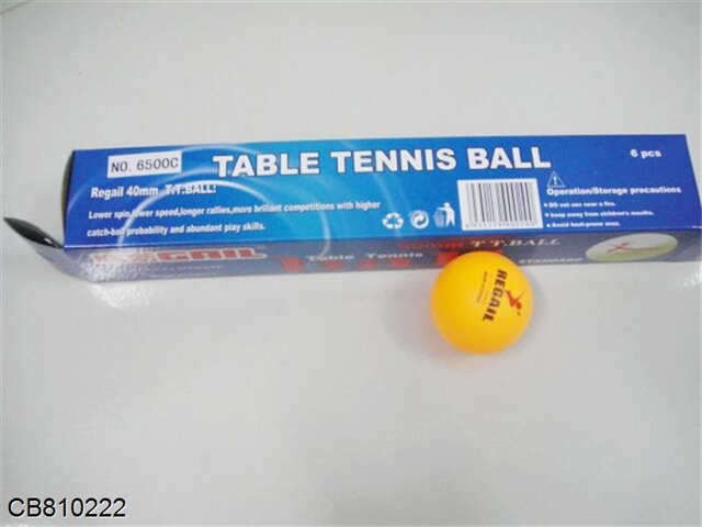 Table Tennis 6PCS