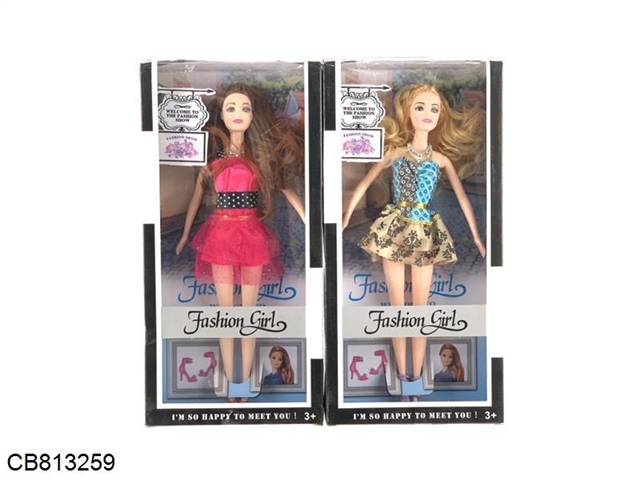 11.5-inch Barbie real body four kinds of mixed clothes