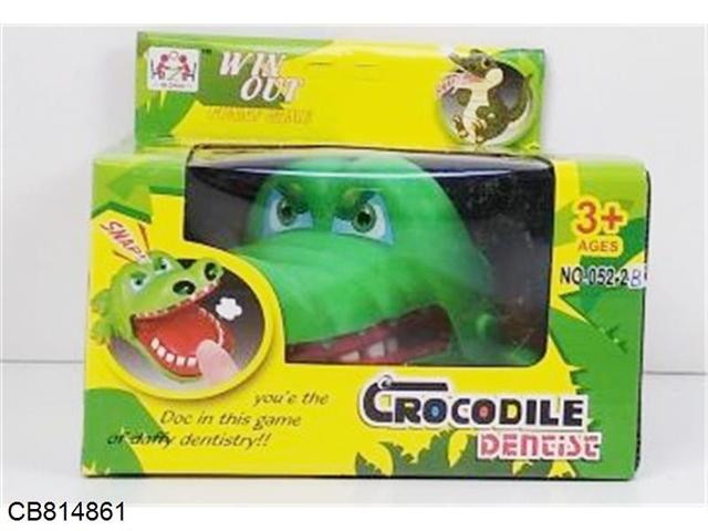 Biting crocodile