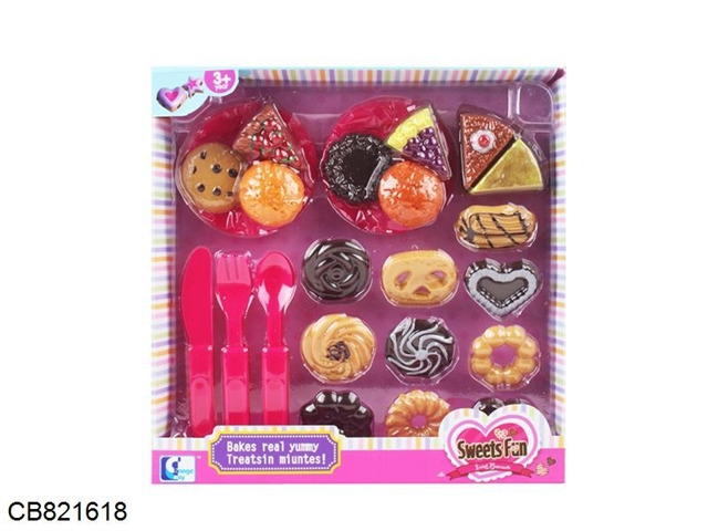 Biscuit dessert set shop