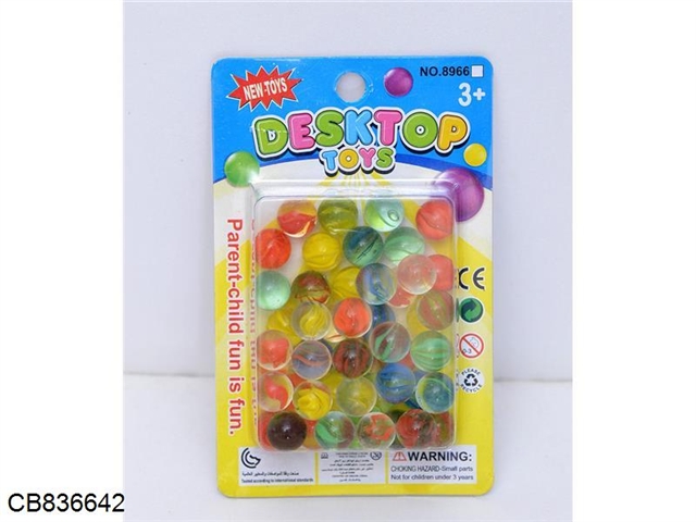 50 14mm marbles for game machine (glass marbles)