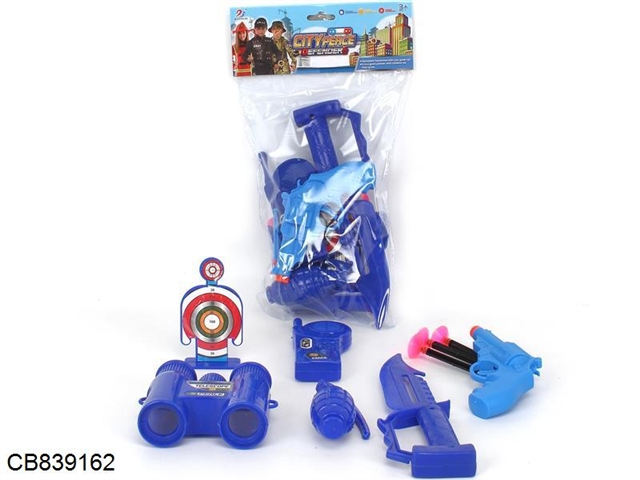 Blue needle gun set 7pcs