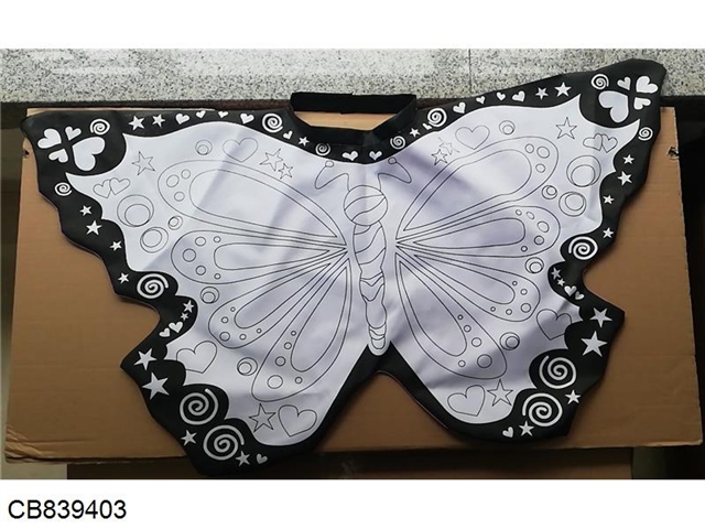DIY painted butterfly wings