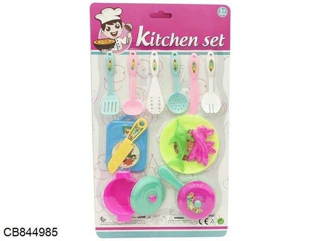 Interesting kitchen cutlery set