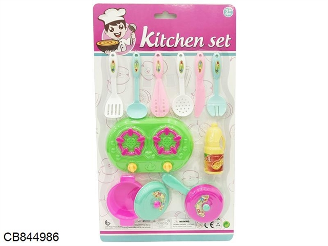 Interesting kitchen cutlery set