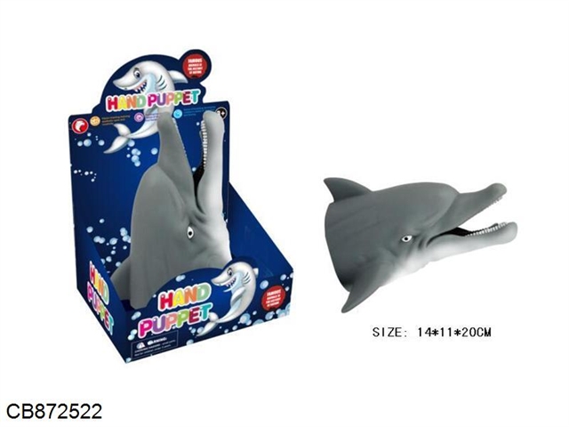 Dolphin hand puppet