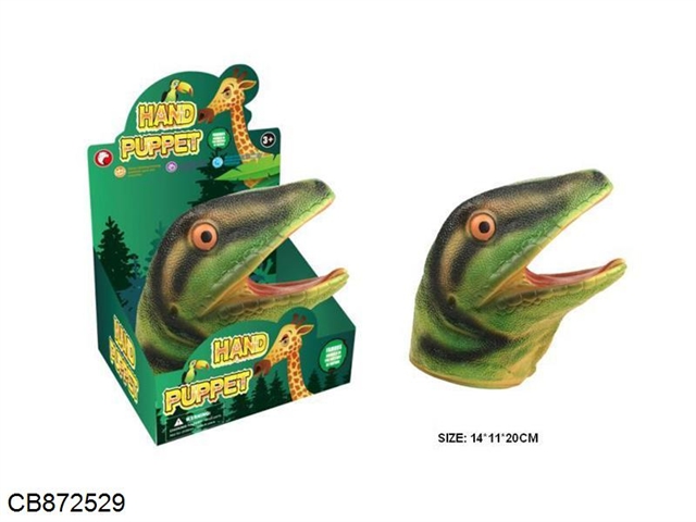 Lizard hand puppet
