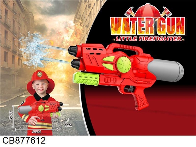 Fire fighting series double nozzle aerating water gun