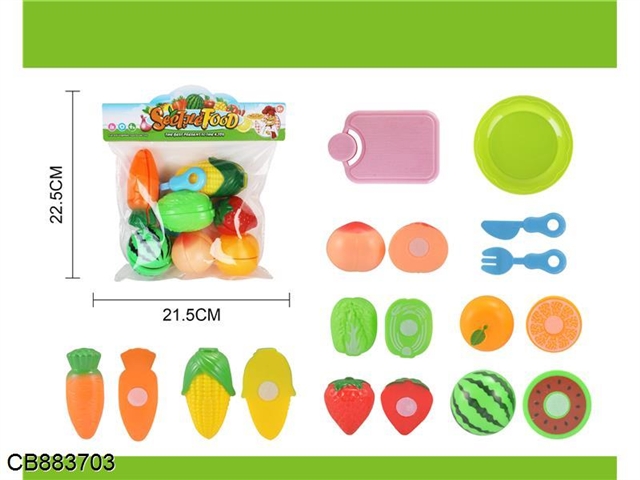 Fruits and Vegetables Cutlery/18PCS