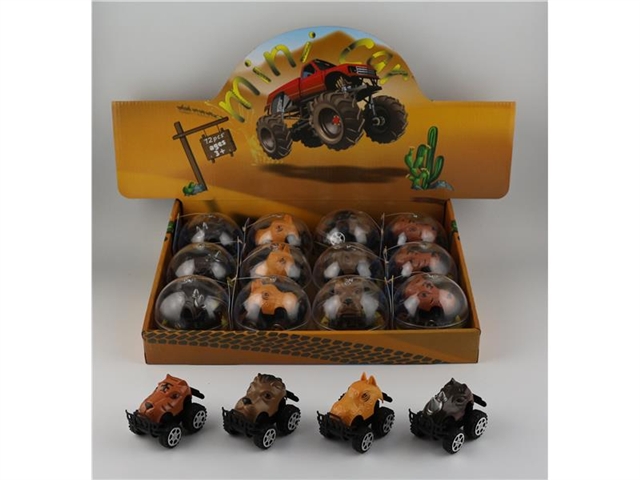 Spray painted off-road animal chariot-12pcs