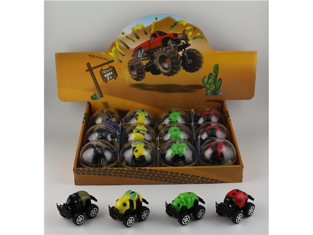Spray painted off road insect return vehicle - 12 pcs
