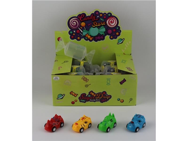 Solid color animal chariot-12 capsules
