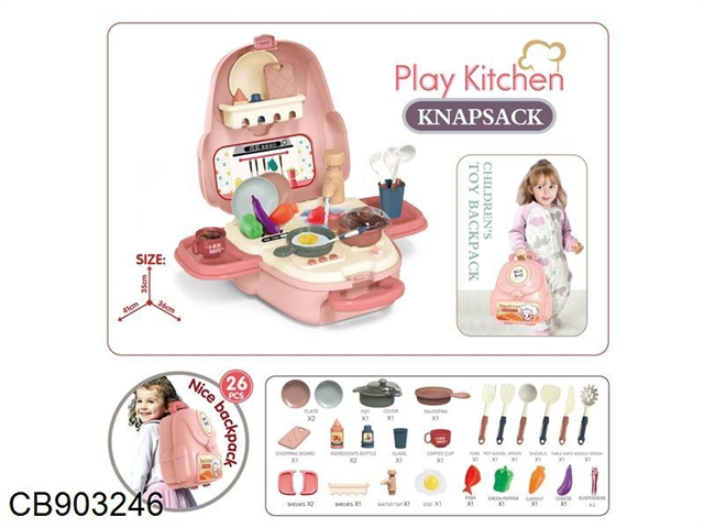 Kitchen toy Backpack