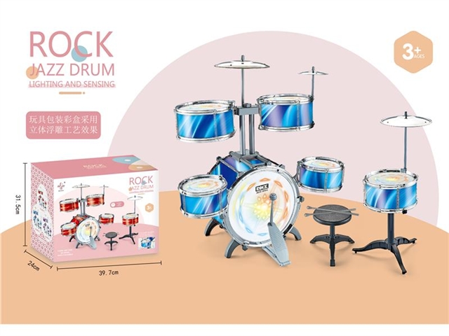 Dream blue vertical six drums / six lights