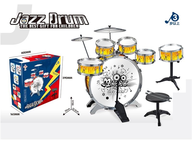 Rock series childrens jazz drum