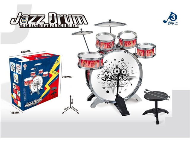 Rock series childrens jazz drum