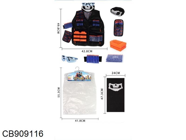 Police clothes (6 sets of accessories)