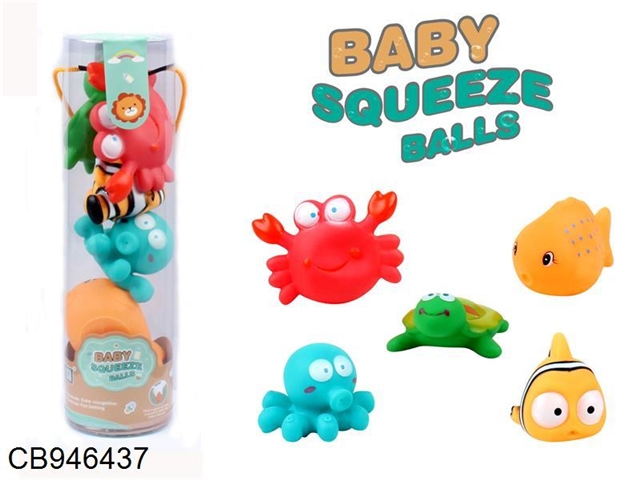 Enamel bath toys
