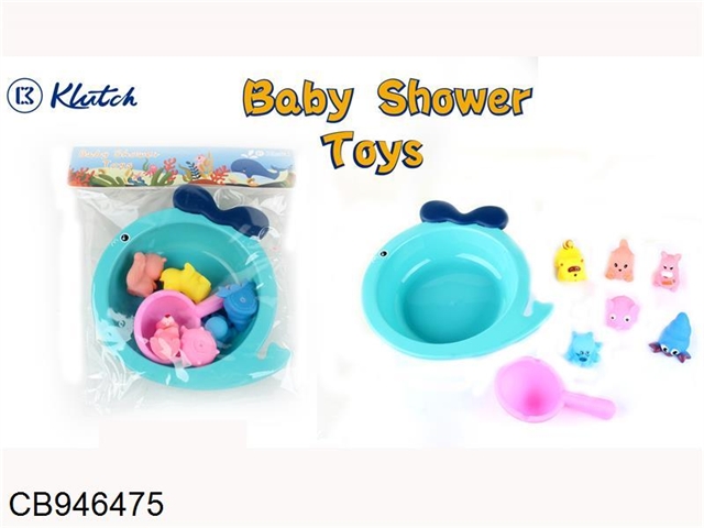 Bath tub swimming toys (6pcs)