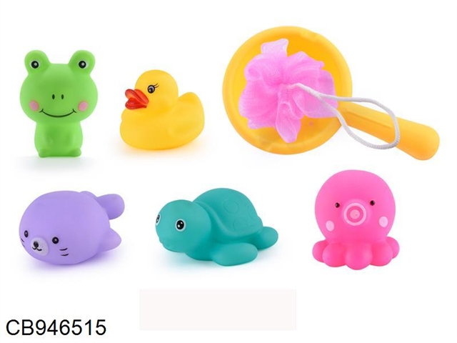 Enamel small animal 7-piece set