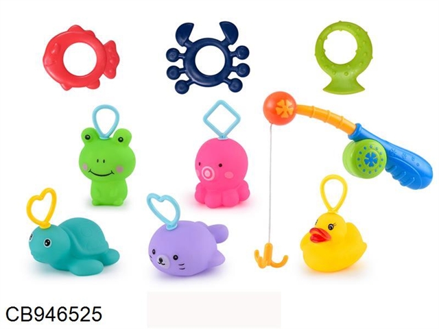 Enamel fishing toys