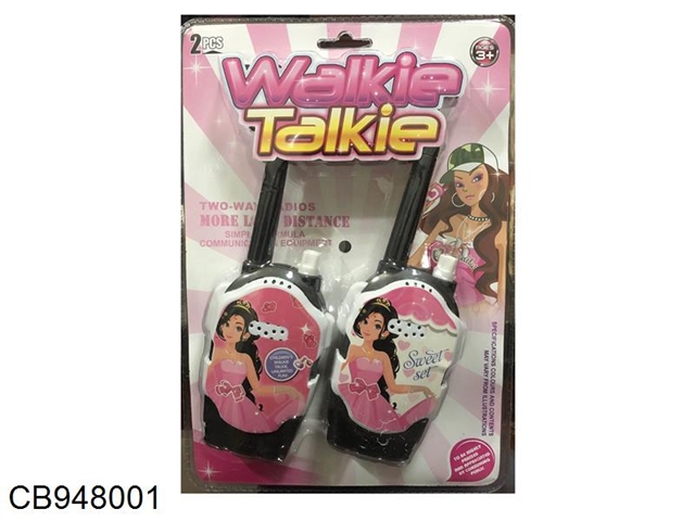 Princess walkie talkie 1