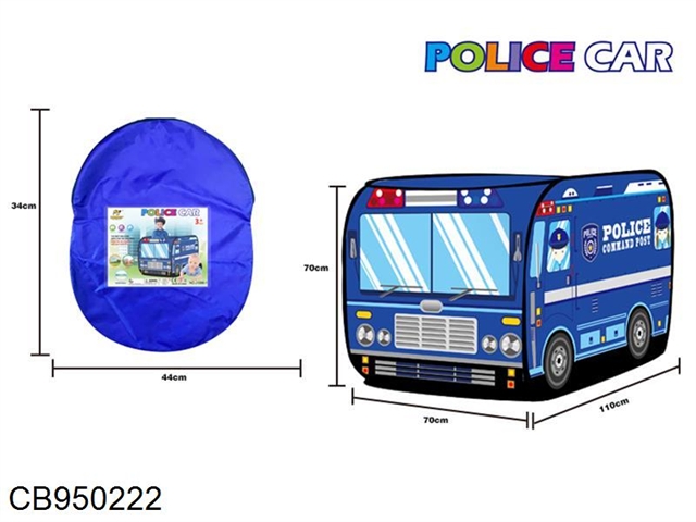 Childrens bus police car
