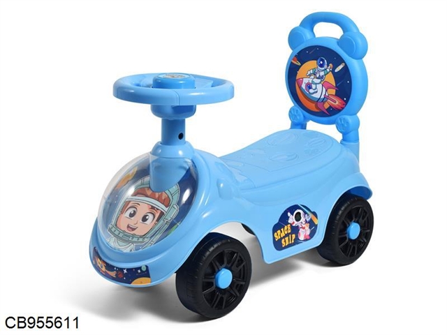 Cartoon stroller, astronaut (BB whistle steering wheel)