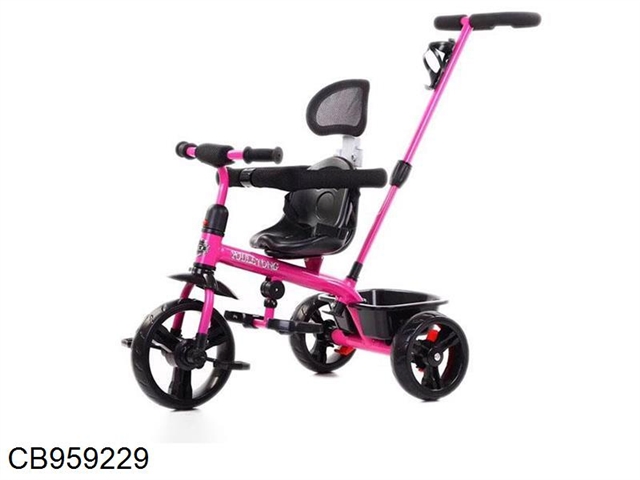 Childrens tricycle (red, rose red, blue, white,)
