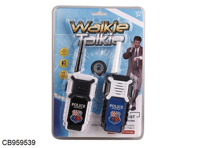 Police micro walkie talkie