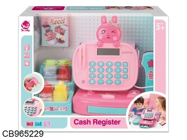 Rabbit cash register + box
