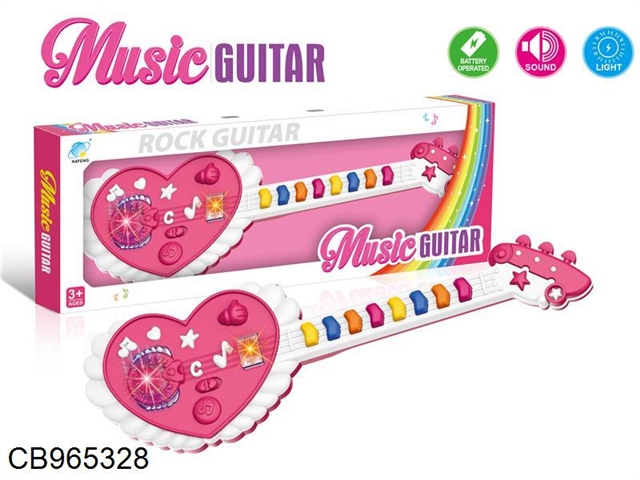 Cartoon guitar