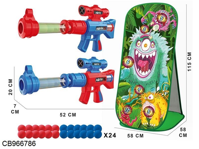 Monster three D target