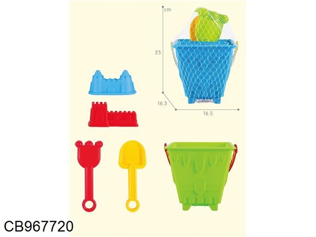 Beach Bucket 5-piece set