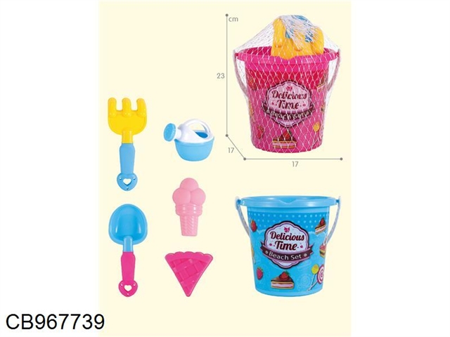 Beach Bucket 6-Piece set