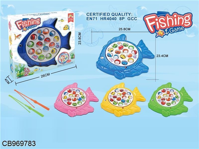 Electric music fishing plate (solid color)