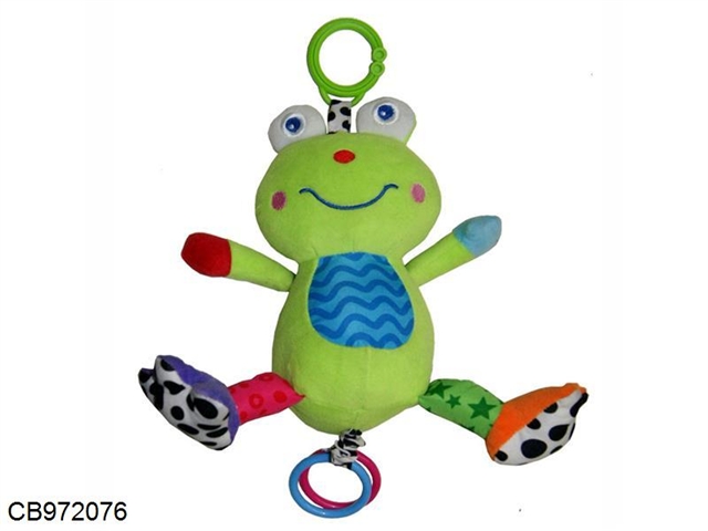 Pull wire music frog