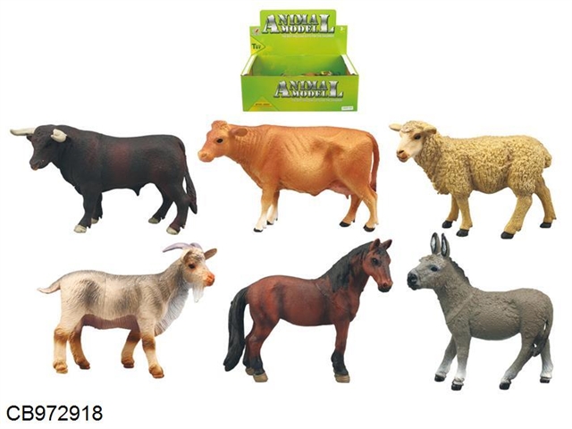 Simulation model animals (6 mixed) (12 / box)