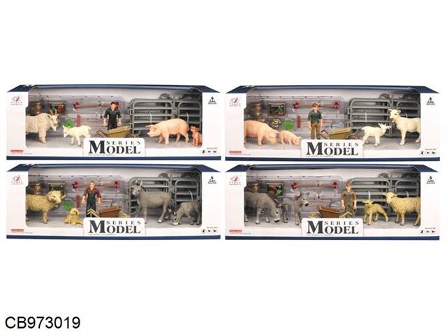 Farm animal model (4 mixed)