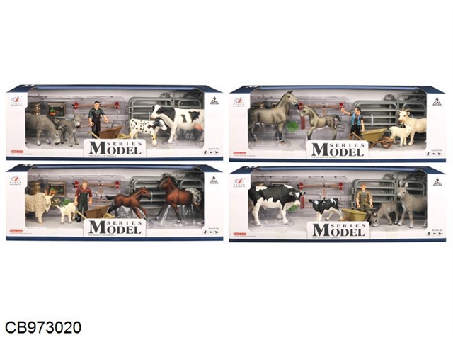 Farm animal model (4 mixed)