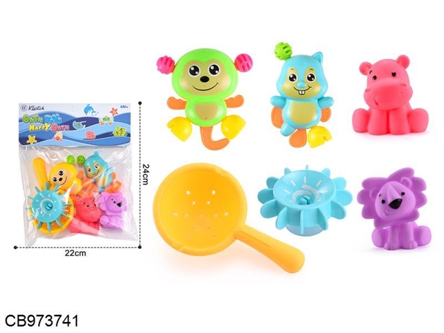 Enamel bath toys