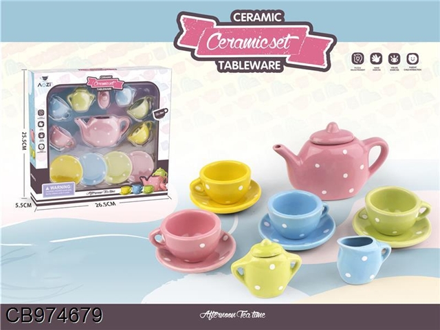 Ceramic tea set (13PCS)