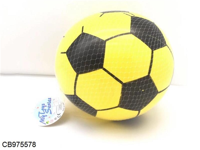 Mesh bag with 22cm wide football