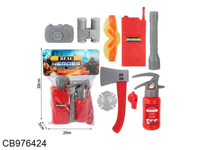 Fire fighting tool set (9-piece set)