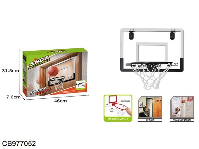 Transparent Dunk Basketball board