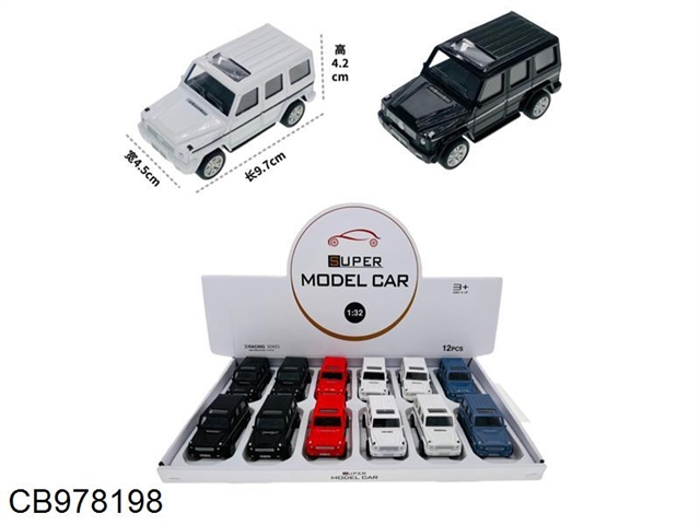 1: 46 simulation model Benz recoil (12pcs/ box)