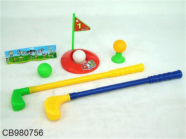 2-shot 3-ball Golf combination
